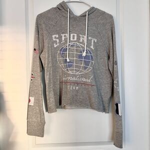 Target x Grayson Threads (XS) Gray Lightweight Sport Hoodie